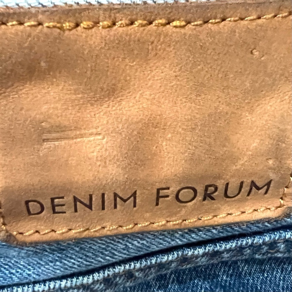 Denim Forum Aritzia The Marianne Mid Loose Flare Relaxed Fit Jeans Women’s 30L - Picture 10 of 13